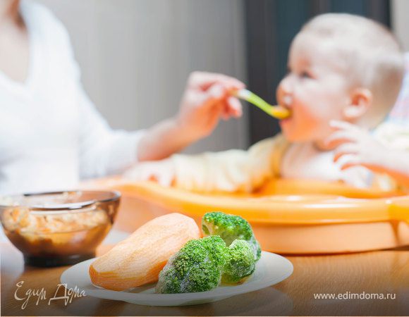 Питание малыша: какие первые овощи можно давать ребенку