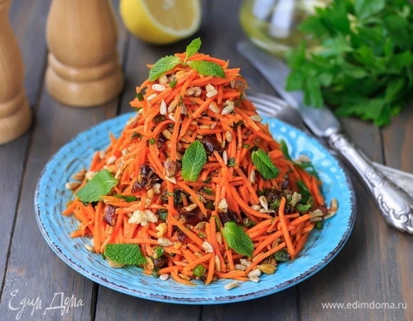 Салат из моркови с чесноком и сыром рецепт с фото пошагово