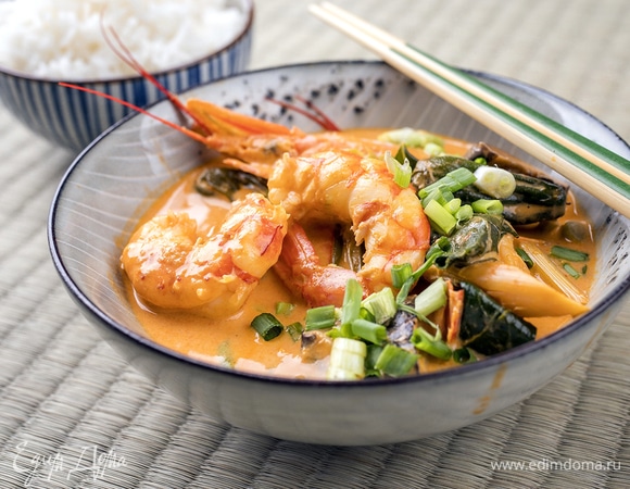 Готовим дома блюда тайской кухни: рецепт острого супа «Том Ям»