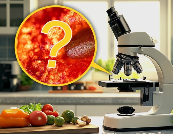 Угадай, что за продукт под микроскопом (тест)
