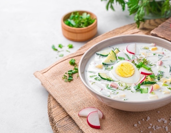 "Так вкуснее": как и сколько времени хранить окрошку в холодильнике 17. ...