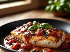 Готовим куриную грудку в томатном соусе с базиликом: оценят даже те, кто считает ее суховатой