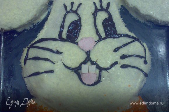 Наш торт "Новогодний Кролик" готов!