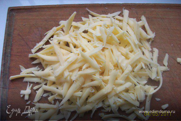 сыр натереть на терке