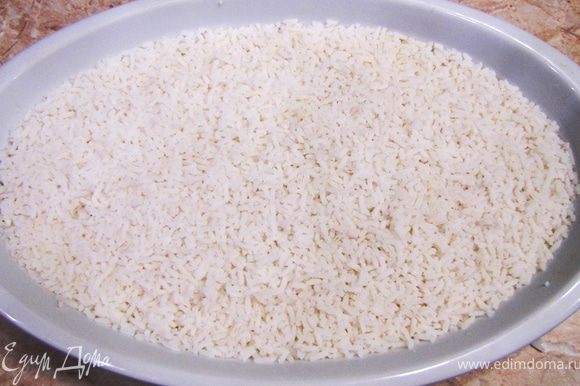 Выровняйте рис, не забывая, что слои легко испортить (смять).