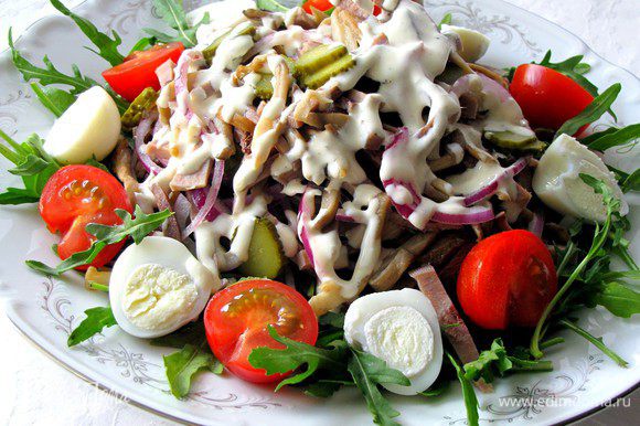 Петровский салат классический
