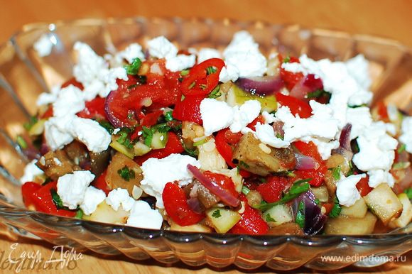 Хоровац - армянский салат из печеных овощей. Рецепт с фото