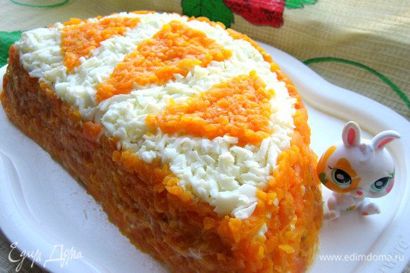 Также паштет или салат можно оформить в виде апельсиновой дольки... http://www.edimdoma.ru/retsepty/57395-salat-apelsinovaya-dolka