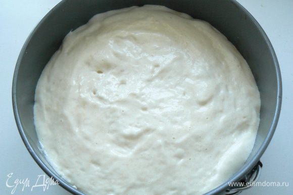 Форму проложить бумагой для выпечки, вылить тесто и выпекать при 180 - 200 градусах 20 - 25 минут.