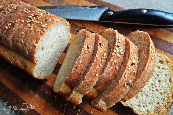 Используем хлеб домашний или покупной для сэндвичей. Рецепт хлеба будет позже.