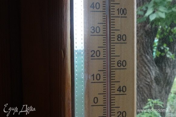 В подтверждение вышесказанного: термометр на западной стороне дома. Время — 15:37, температура — 39°C в тени. Самое время приступить к дегустации бургеров.