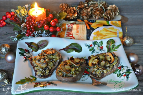 Язык запеченный с грибами и картошечкой - пошаговый рецепт с фото