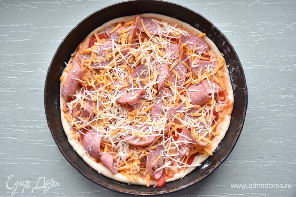 Тесто можно использовать для приготовления пиццы.