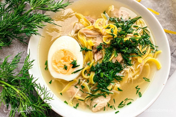 Как приготовить суп с макаронами и картошкой