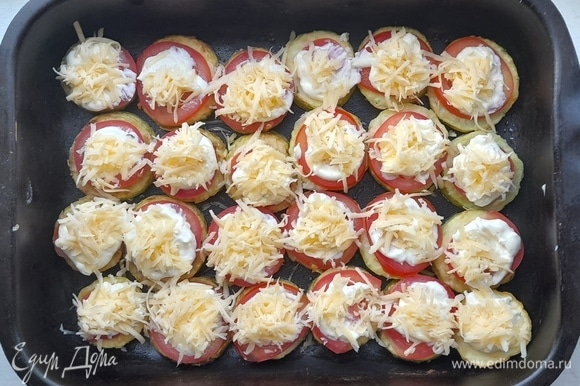 Кабачки, запеченные с помидорами и сыром - пошаговый рецепт с фото