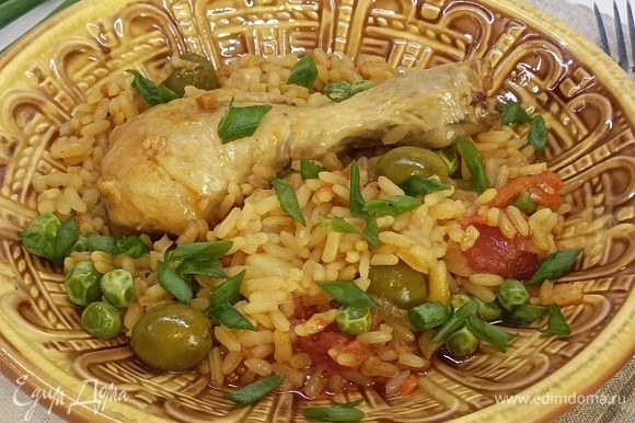 Курица с рисом - Пошаговый рецепт с фото. Вторые блюда. Блюда из курицы