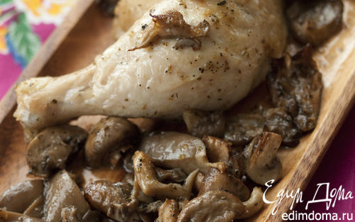 Рецепт Курица с грибами
