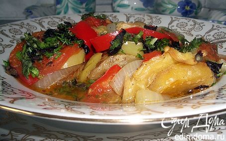 Рецепт Баранина с овощами (чанахи).