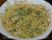 Спагетти с крабами и фенхелем