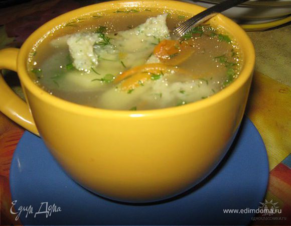 Суп С Галушками Фото Рецепт Приготовления