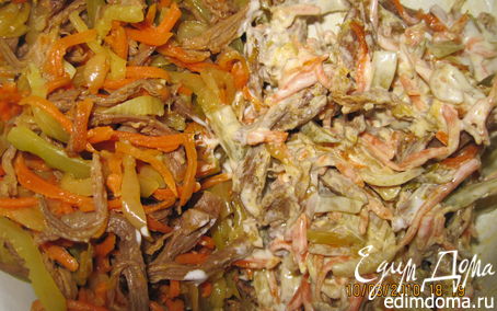 Рецепт Салат «Обжорка»