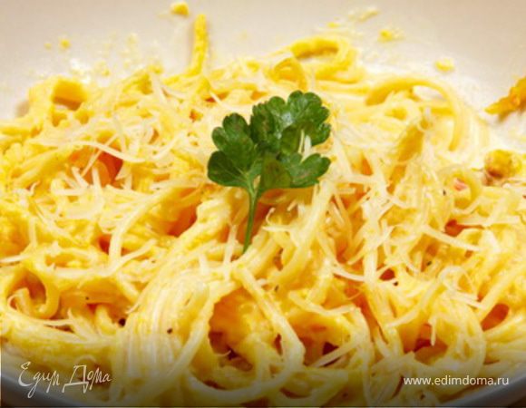 Спагетти с сыром