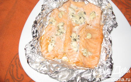 Рецепт Рыба, запеченная с сыром