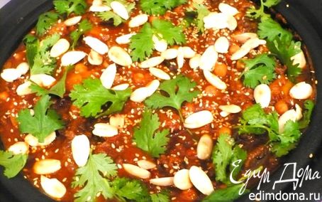 Рецепт Таджин из говядины с черносливом