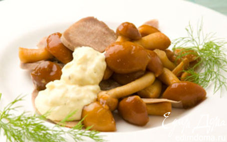 Рецепт Грибной салат "по-Фински"