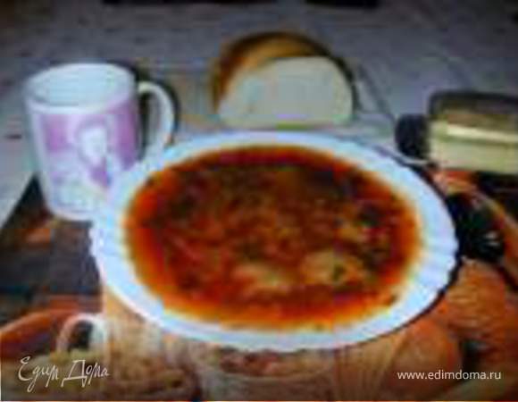 Борщ с белыми грибами и пампушками, пошаговый рецепт на ккал, фото, ингредиенты - sirynas