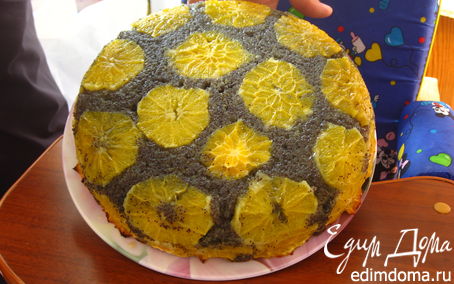 Рецепт Маковый торт с апельсинами