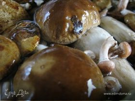 Пенне с грибами