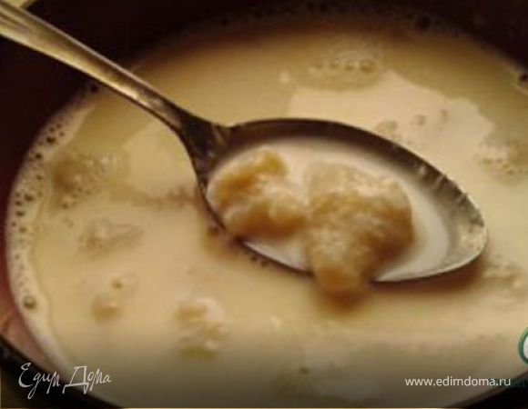 Молочный суп с клецками