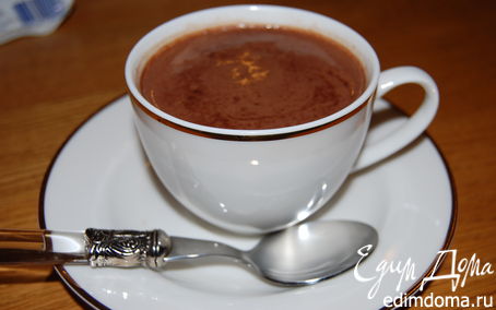 Рецепт Горячий вечерний шоколад