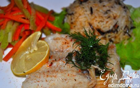Рецепт Филе белой рыбы в азиатском стиле. (Asian Style White Fish)