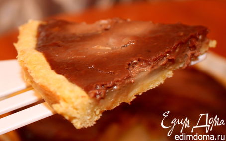Рецепт Шоколадный пирог с грушами