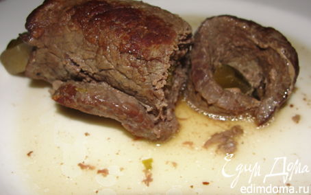 Рецепт Рулады со спажками