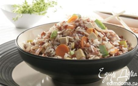 Рецепт Рис с тофу и овощами