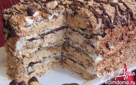 Рецепт Ореховый торт-безе