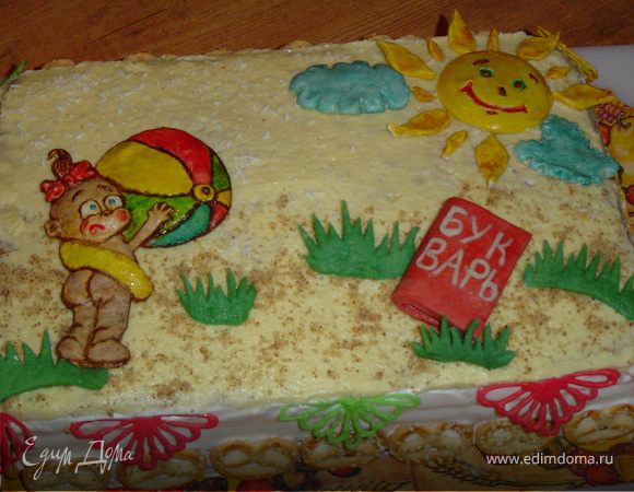 Рецепт творожного торта на день рождения ребенку