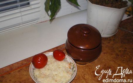 Рецепт Картошечка в горшочках с мясом и грибами