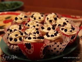 Черничные Cupcakes