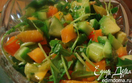 Рецепт Салат с руколой