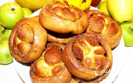 Рецепт Пряные булочки (постный рецепт)