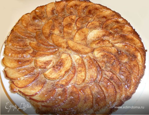 Песочный пирог с яблоками, как приготовить: