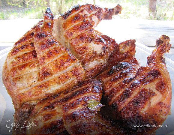 Вкусный и сочный шашлык из курицы на мангале: рецепт - Лайфхакер