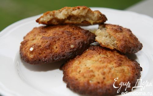 Рецепт Бананово-кокосовые печеньица с ромом и корицей