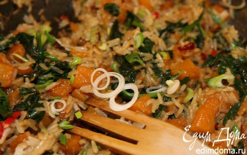 Рецепт Пряные овощи с ароматным рисом