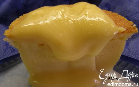 Рецепт Лаймовый пудинг с лимонным кёрдом в пароварке