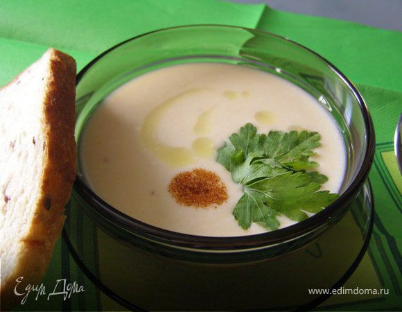 Рецепт 1: Сырный суп-пюре с сыром Чеддер